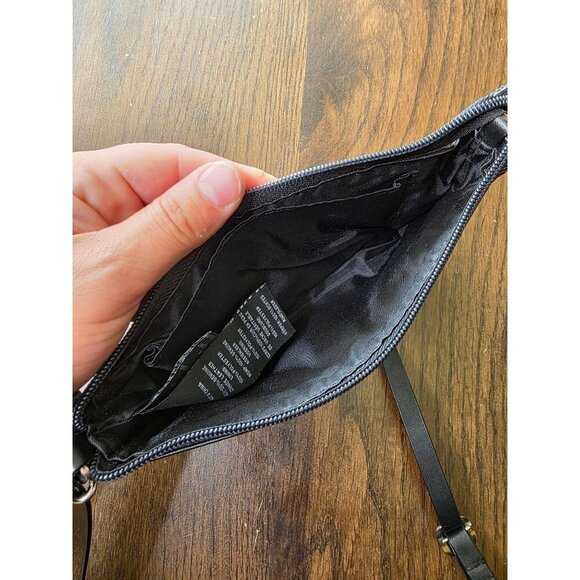 Harley-Davidson Leather Shoulder Bag Clutch Purse Rhinestone Embellished Logo - Picture 12 of 16